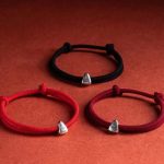Buddha Stones 925 Sterling Silver Fu Character Blessing Handmade Braided Bracelet Bracelet BS 17