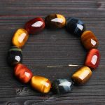 Buddha Stones Natural Tiger Eye Healing Protection Bracelet Bracelet BS 4
