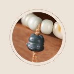 Buddha Stones Lucky Cat Bodhi Seed Cat Paw Peace Bracelet Bracelet BS 7