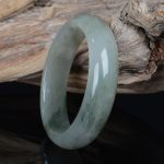 Buddha Stones Natural Jade Luck Healing Bangle Bracelet Bracelet BS 3
