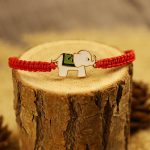 Tibetan Handmade 925 Sterling Silver Lucky Elephant Red String Bracelet (Extra 30% Off | USE CODE: FS30) Bracelet BS 2