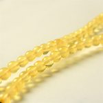 Buddha Stones 108 Mala Beads Natural Amber Clear Anxiety Bracelet Mala Bracelet BS 3