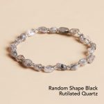 Buddha Stones Natural Irregular Shape Stone Crystal Meditation Balance Bracelet