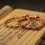 Buddha Stones "May you be good fortune and success" Lucky Multicolored Bracelet Bracelet BS 1