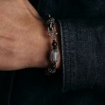 Buddha Stones 925 Sterling Silver Koi Fish Wealth Reincarnation Knot Braid String Bracelet Bracelet BS 6