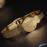 Buddha Stones Yin Yang Lotus Om Mani Padme Hum Mantra Titanium Steel Harmony Bracelet Bangle Bracelet Bangle BS Lotus Great Compassion Mantra 56mm