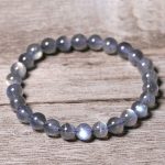 Buddha Stones Natural Moonstone Calm Positive Bracelet Bracelet BS 7mm