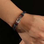 Buddha Stones Handmade 925 Sterling Silver Year Of The Dragon Auspicious Dragon Luck Rope Bracelet Bracelet BS 5