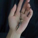Buddha Stones Pentagram Eye of God Feather Hamsa Copper Healing Necklace Pendant Pendulum Necklaces & Pendants BS 13