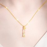 Buddha Stones 925 Sterling Silver Hetian White Jade Bamboo Happiness Necklace Pendant Necklaces & Pendants BS 6