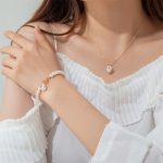Buddha Stones Pearl Cat Paw Healing Chain Bracelet Bracelet BS 4