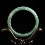 Buddha Stones Natural Jade Luck Wealth Bangle Bracelet Bracelet BS 1