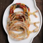Buddha Stones 108 Beads Natural Red Agate Mala Protection Bracelet Mala Bracelet BS 2