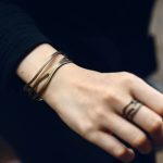 Buddha Stones Vintage Curved Copper Brass Wealth Adjustable Cuff Bracelet Bangle Bracelet Bangle BS 7