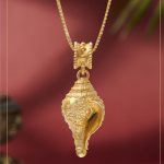 Buddha Stones 999 Sterling Silver Shankha Conch Shell Seashell Lucky Necklace Pendant Necklaces & Pendants BS 10