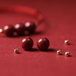 Buddha Stones Natural Lucky Cinnabar Bead Blessing String Bracelet Anklet Bracelet BS 17