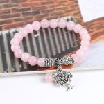 Buddha Stones Natural Gemstone Tree of Life Lucky Charm Stretch Bracelet Bracelet BS 7