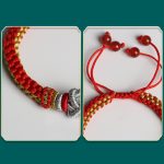 Buddha Stones Colorful Rope True Love Knot Luck Handmade Bracelet Bracelet BS 12