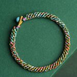 Buddha Stones Colorful Rope Luck Handcrafted Braided Child Adult Bracelet Bracelet BS 1