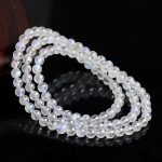 Buddha Stones Moonstone Healing Positive Bracelet Bracelet Mala BS 2
