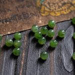 Buddha Stones Natural Tibet 108 Mala Beads Purple Bodhi Seed Hetian Cyan Jade Copper Dorje Peace Bracelet Mala Bracelet BS 8