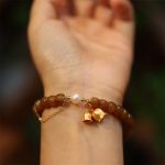 Buddha Stones 925 Sterling Silver Natural Hetian Jade Lily Of The Valley Charm Bracelet Bracelet BS 2