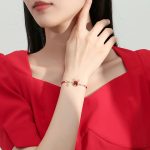 ❗❗❗A Flash Sale- Buddha Stones 925 Sterling Silver Year of the Dragon Natural Red Agate Dragon Attract Fortune Fu Character Strength Bracelet Necklace Pendant Earrings Bracelet Necklaces & Pendants BS 21