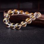 Buddha Stones Tibet White Crystal Black Onyx Om Mani Padme Hum Meditation Bracelet Bracelet BS 14