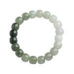 Buddha Stones Gradient Jade Luck Blessing Bracelet Bracelet BS 5