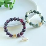 Buddha Stones Bodhi Seed Om Mani Padme Hum Carved Harmony Bracelet Bracelet BS 21