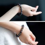 Buddha Stones Natural Rainbow Obsidian Positive Bracelet Bracelet BS 6