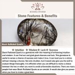 Buddha Stones Silver Sheen Obsidian Crackle Clear Quartz Black Rutilated Quartz Yin Yang Lotus Protection Bracelet Bracelet BS 19