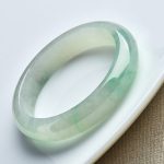 Buddha Stones Natural Jade Luck Healing Prosperity Bangle Bracelet Bracelet Cuff Bangle BS 6