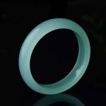 Buddha Stones Natural Jade Luck Healing Prosperity Bangle Bracelet Bracelet Bangle BS 11