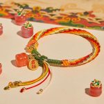 Buddha Stones Persimmon Red Agate Strength Reincarnation Knot Braid String Bracelet Bracelet BS 1