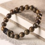 Buddha Stones Tibetan Green Sandalwood Crystal Soothing Peace Bracelet Bracelet BS 6