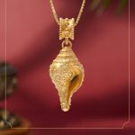 Buddha Stones 999 Sterling Silver Shankha Conch Shell Seashell Lucky Necklace Pendant Necklaces & Pendants BS 9
