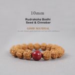 Buddhastoneshop Tibet Rudraksha Bodhi Seed Dzi Bead Amber Turquoise Wealth Bracelet