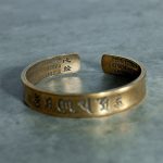 Buddha Stones Tibetan Buddha Mantra Bracelet Bracelet BS 4
