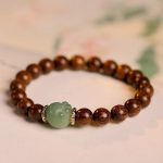 Buddha Stones Sandalwood Lovely Cat Paw Protection Bracelet Bracelet BS 1