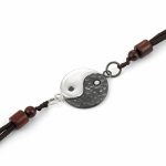 Buddha Stones 990 Sterling Silver Yin Yang Balance Harmony Necklace Pendant Necklaces & Pendants BS 12