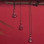 Buddha Stones Laughing Buddha Cinnabar Blessing Necklace Pendant Phone Hanging Decoration Key Chain Necklaces & Pendants BS main