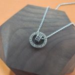 Buddha Stones Tibetan Om Mani Padme Hum Carved Peace Purity Chain Necklace Pendant Necklaces & Pendants BS 7