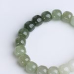 Buddha Stones Gradient Jade Luck Blessing Bracelet Bracelet BS 4