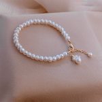 Buddha Stones Pearl Cat Paw Healing Chain Bracelet Bracelet BS 7