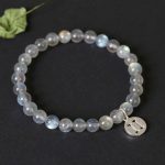 12 Constellations of the Zodiac Moonstone Charming Bracelet Bracelet BS main