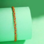 Buddha Stones Handmade Multicolored Dragon Scale Pattern Braid String Bracelet Bracelet BS 2