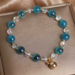 Buddha Stones Candy Agate Healing Harmony Bead Charm Bracelet Bracelet BS 7