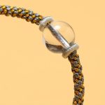 Buddha Stones Handmade Red Agate Amethyst Golden Rutilated Quartz Pink Crystal Bead Calm Braided Bracelet Bracelet BS 25