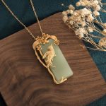 Buddha Stones Natural Green Aventurine Balance Necklace Pendant Necklaces & Pendants BS 2